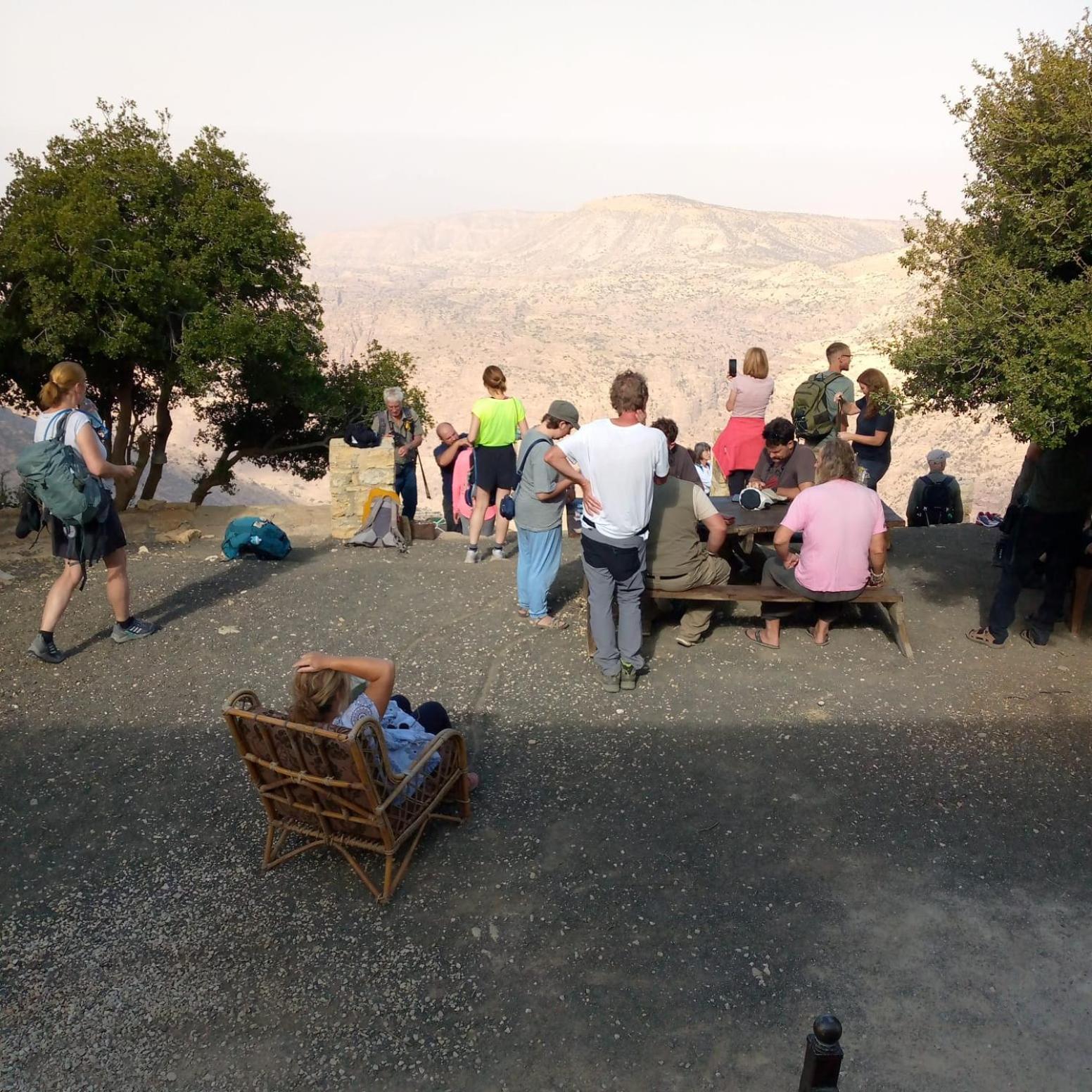 Jabal Dana Hotel - The Highest Hotel In Jordan Eksteriør billede